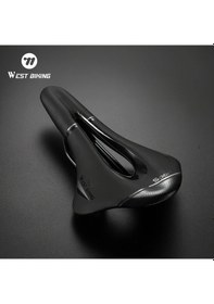 Resim Willowhaven Siyah West Bıkıng Bisiklet Seleji Yol Ve Dağ Bisikleti Hafif Konforlu Sürüş Siyah 