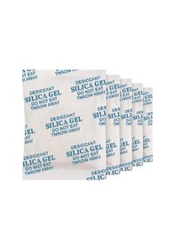 Resim 10 Adet Silikajel 50 Gr. Nem Alıcı, Silika Jel Rutubet Önleyici, Küf Giderici Gel 
