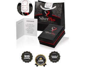 Resim Ortası Altın Renkli Domino Desenli Bayan Gümüş Alyans 