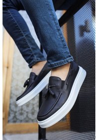 Resim Chekich Ch127 - Cbt Loafer-x Erkek Ayakkabı Sıyah Çok Renkli 