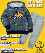 Resim Bambooland Spor Eşofman Takımı Demi Sezon Pamuklu 402424770 Mavi 