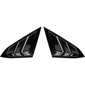 Resim Timeless Tre Havalandırma Çeyrek Pencere Panjur Kapağı Üçgen Pencere Pervaz Aksesuarları (Yurt Dışından) 