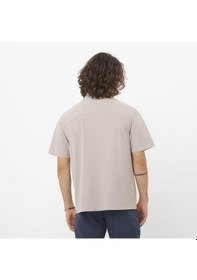 Resim Salomon Xplration Ss Shirt M Erkek Gömlek-29653 Krem 