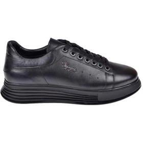 Resim Voyager 6677 Mr Erkek Siyah Nata Deri Günlük Spor Ayakkabı Siyah 