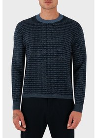 Resim Emporio Armani Erkek Kazak Em002630 Af14199 Fb077 Lacivert Lacivert 
