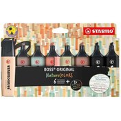 Resim Stabilo Fosforlu Kalem Boss Naturecolors 8 Lİ Wallet 70/8-2-1 