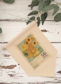 Resim Oturma Odası Pinterest Duvar Dekoru, Van Gogh Sanat Serisi, Kanvas Flama Askılı Duvar Örtüsü NO:449 - Renkli - 17 / 30 x 40 