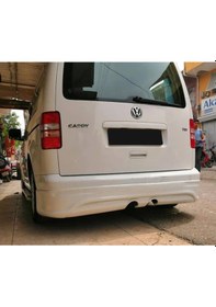 Resim Vw Caddy Arka Ek Arka Ek Plastik Siyah Difüzör 2004-2010 Arka-bodykit-ek-karlık 