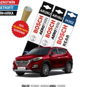 Resim Bosch Aerotwin Hyundai Tucson Ön Arka Silecek 2015-2020 