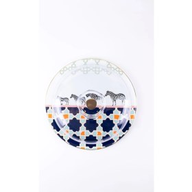 Resim Beyaz Cam Kek Fanusu ve Pasta Tabağı Seti, 32 Cm, Şık ve Kullanışlı Tasarım 