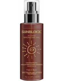 Resim Sunblock Nemlendirici ve Bronzlaştırıcı Yağ 100 ML 