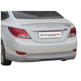 Resim Hyundai Accent Blue Rb Arka Tampon Altı Fiber/astarlı 2011 Ve Sonrası 