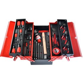 Resim Brio Takım Çantası Dolu 5 Gözlü 420 Mm Kırmızı 