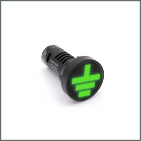 Resim Onesto Ledli Toprak Göstergesi 110VAC/DC (Yuvarlak) 