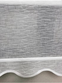 Resim Bbb Keten Kumaşlı Çift Mekanizmalı Tül Stor Perde Tsk1004 Beyaz 