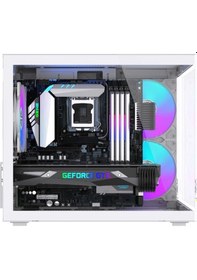 Resim Hiper Akvaryum Cube 3x Rgb Fan M-atx Gaming Bilgisayar Kasası 