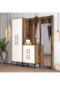 Resim Variant Variant Berlin Abc Portmanto Ceviz/Beyaz 