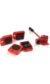 Resim Evefix Tekerlekli Basit Pratik Ağır Beyaz Eşya Mobilya Taşıma Kaydırma Aleti Aparatı Seti 