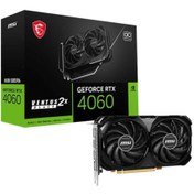Resim MSI Geforce Rtx4060 Ventus 2x Black 8gb Oc Gddr6 Dlss 3 128 Bit Ekran Kartı 