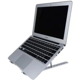 Resim Alüminyum Katlanabilir Laptop Standı, Ergonomik Tasarım 