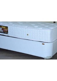 Resim Bengimobilya Baza-Başlık-Yatak Sunideri Beyaz Kumaş Kapitone Başlık Pamuklu Fu 