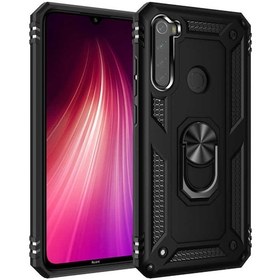 Resim Xiaomi Redmi Note 8 Kilif Metal Yüzüklü Tam Koruma Armor Tank 406484919 