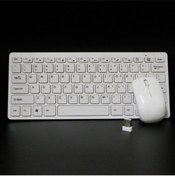 Resim Polygold Pc & Smart Tv Klavyesi Kablosuz Klavye Mouse Seti Şık Tasarım 8030 
