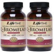 Resim Lifetime Q-Bromelain 2 x 60 Tablets 