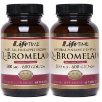 Resim Lifetime Q-Bromelain 2 x 60 Tablets 