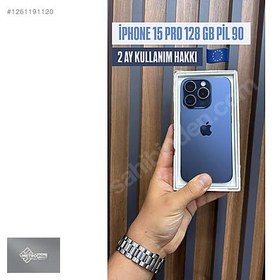 Resim Apple iPhone 15 Pro İkinci El YD | 128 GB | Mavi 