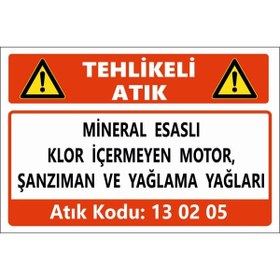 Resim ALTIN REKLAM Mineral Esaslı Klor Içermeyen Motor, Şanzıman Ve Yağlama Yağları TYC00540950392 