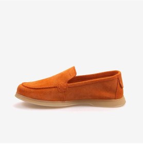 Resim Rouge Kadın Loafer 0172 Turuncu Süet 