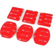 Resim Sony Aksiyon Kamera Uyumlu 3 X Oval 3 X Düz Yapıştırma 