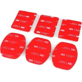 Resim Sony Aksiyon Kamera Uyumlu 3 X Oval 3 X Düz Yapıştırma 