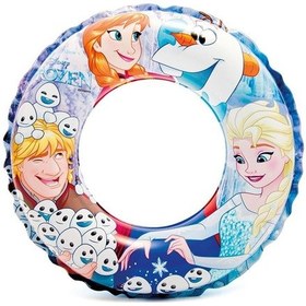 Resim İntex Frozen Figürlü Şişme Simit 51cm Çok Renkli 