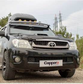 Resim Toyota Uyumlu Hilux Ön Kaput Koruyucu Rüzgarlığı 2006-2012 Yılı Ve Aras 
