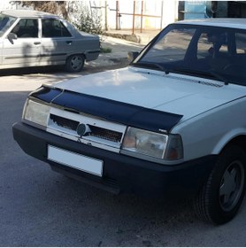 Resim Fiat Doğan-şahin Ön Kaput Koruma Rüzgarlığı 3mm Akrilik (Abs) Parlak Siyah Deflektör 1988-02 