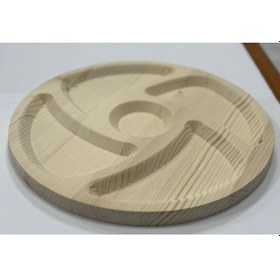 Resim Ahşap Çeşme Sunum/ Çerez Tabapı Ladin Ahşap 