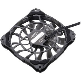 Resim Yuntech01 Id-coolıng 120mm İnce 15mm Fan, 4pin Sıcaklık Kontrollü 500-1600 Rpm , Hb Yataklı, Sessiz, Cpu/su Soğutucusu İçin, Y Kablosu Ve Vida İle 