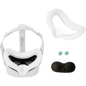 Resim Pazly Oculus Quest 2 Toz Geçirmez Kılıf Lens Kapağı Kapağı Kol - Beyaz Beyaz 