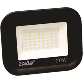 Resim ALLES ERK-20 WATT AMBER SARI SMD LEDLİ SLİM PROJEKTÖR 