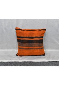 Resim Zehra Abla Halı Yeni El Dokuma Dekoratif Kilim Kırlent Yastık Kılıfı 6026 