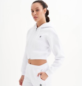 Resim Qlu Infinity Collection Women's Crop Cardigan 