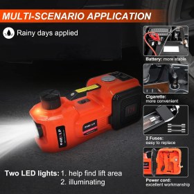 Resim Varsthree 5 Tonluk Elektrikli Hidrolik Kriko Kiti – Hızlı Lastik Değişimi Için Güçlü Çözüm 