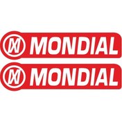 Resim Mondial Kırmızı Cg Depo Yan Damla Sticker 