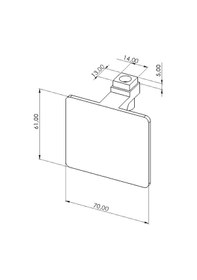 Resim Cam Balkon Çıkış Kapak-Cam Balkon Teker Çıkış Yeri Kapak Gri 