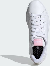 Resim Ftwwht/ftwwht/clpınk Adidas Kadın Tenis Ayakkabı Advantage If6116 Beyaz 