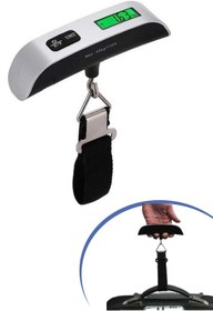 Resim Buffer ® Dijital Ekranlı Valiz Kilo Ölçücü Hassas Valiz Tartısı 