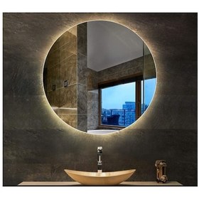 Resim Ledli Ayna Banyo Aynası 