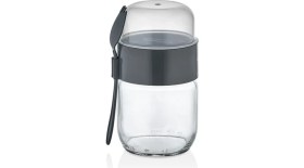 Resim Nuit Concept Cam Yoğurt Kabı Qlux Yoğurt Porsiyon Müsli Öğün Kabı C-00538 Bpa Içermez 